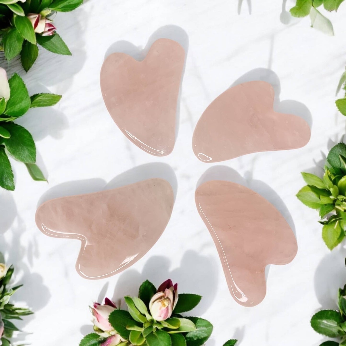 Gua Sha Facial Massage and Lymphatic Drainage Stone