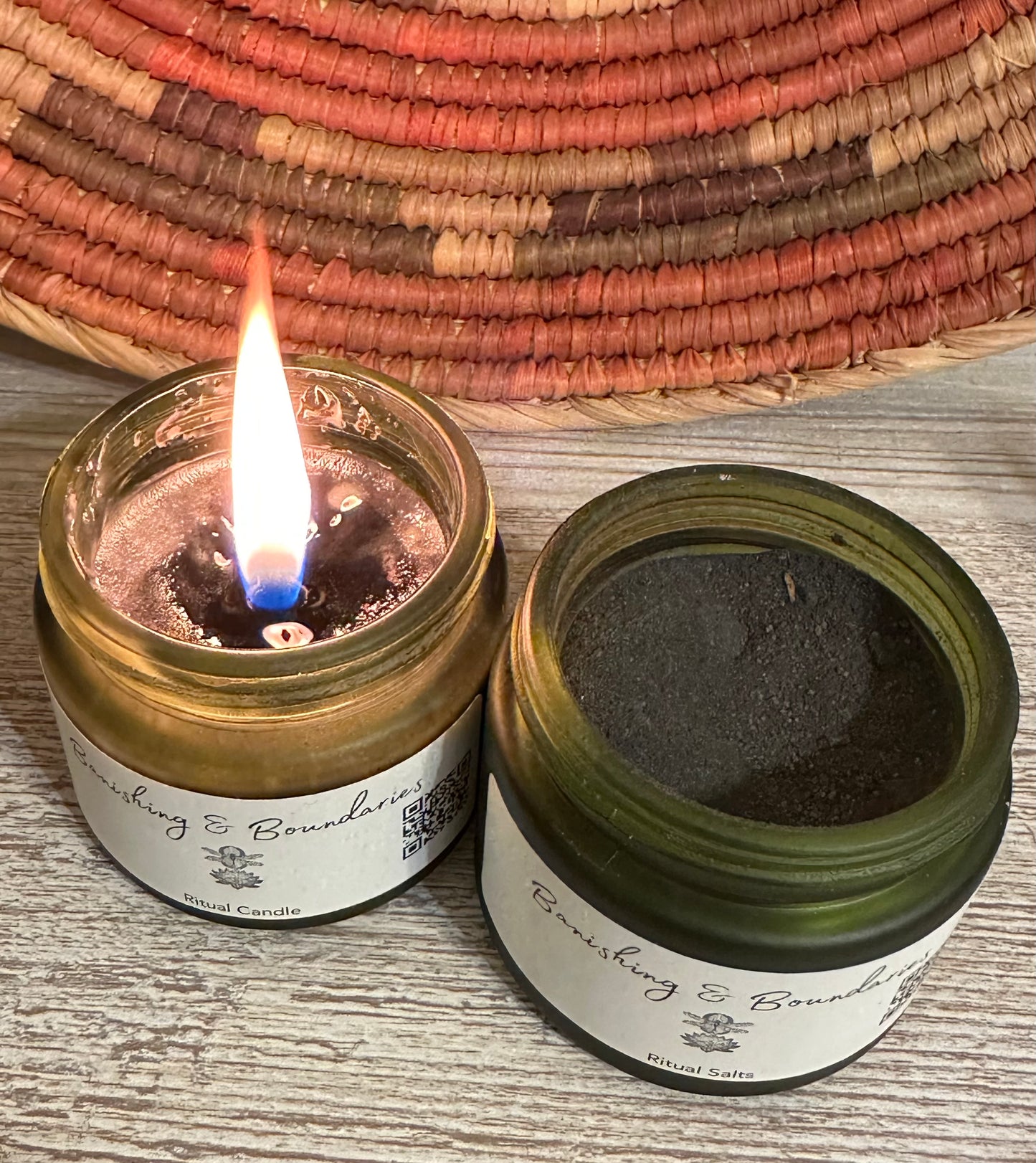 Banishing & Boundaries Ritual Candle - 2 oz