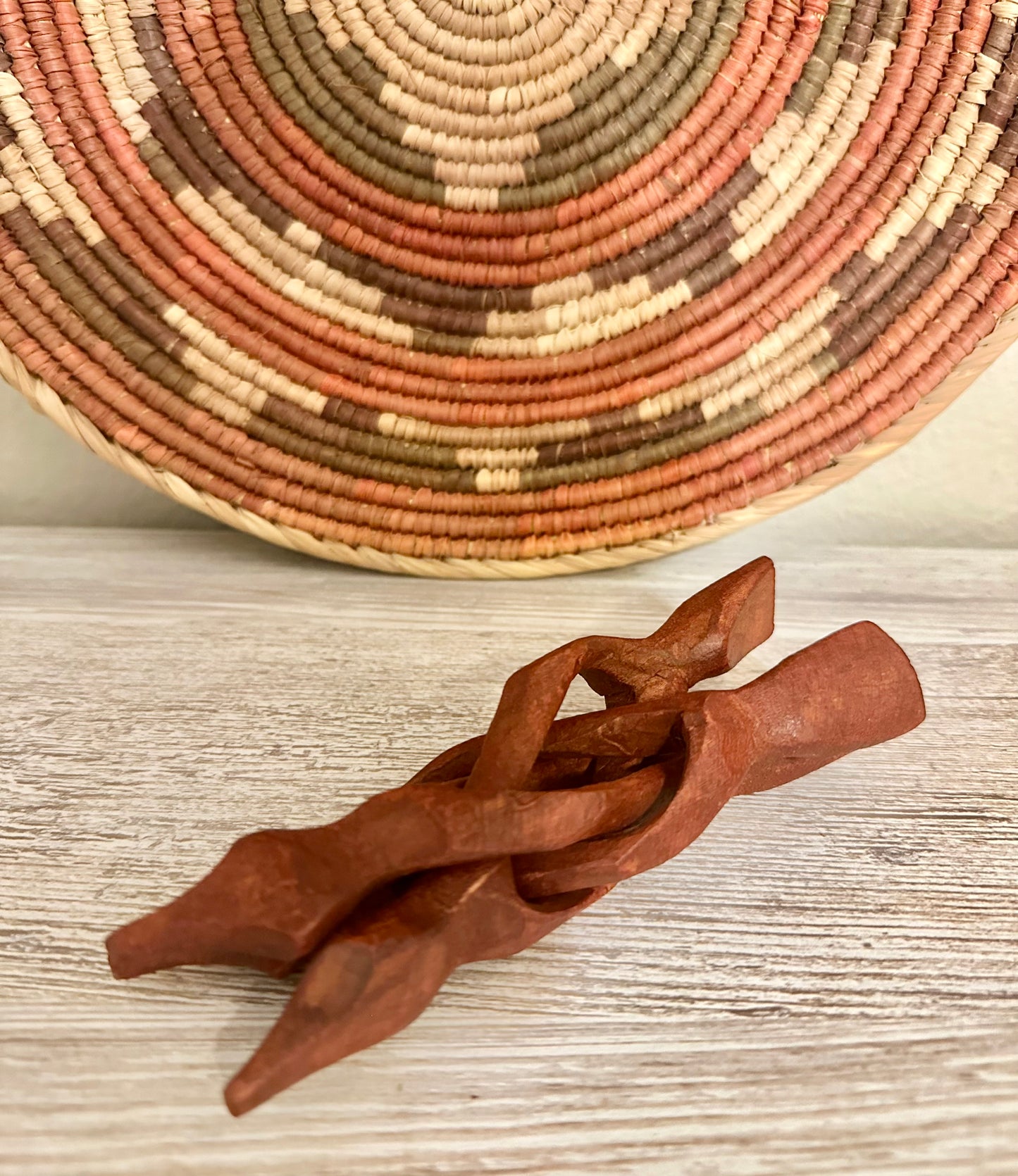 Collapsible Wooden Tripod Smudge Stand – 6”