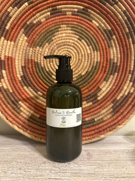 💦 Balance & Breathe - Gentle Gel Cleanser, 8oz (Use Alone or Step 2)